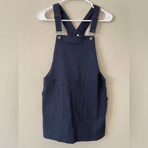 Francesca's Collections Dark Blue Overall Dress